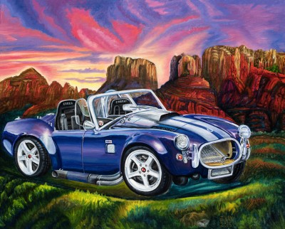 1966 Cobra, painting by J. VAK