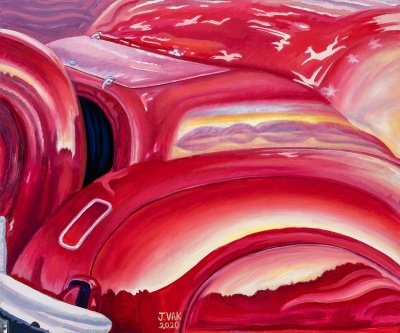 Abstract No. 1, painting by J. VAK