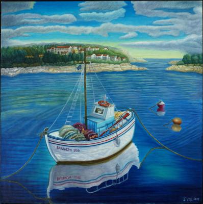Vakaleris Vacation, painting by J. VAK
