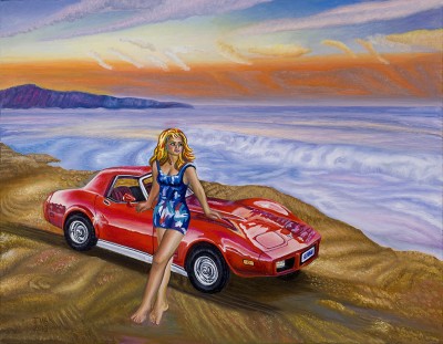 Anastasia, painting by J. VAK